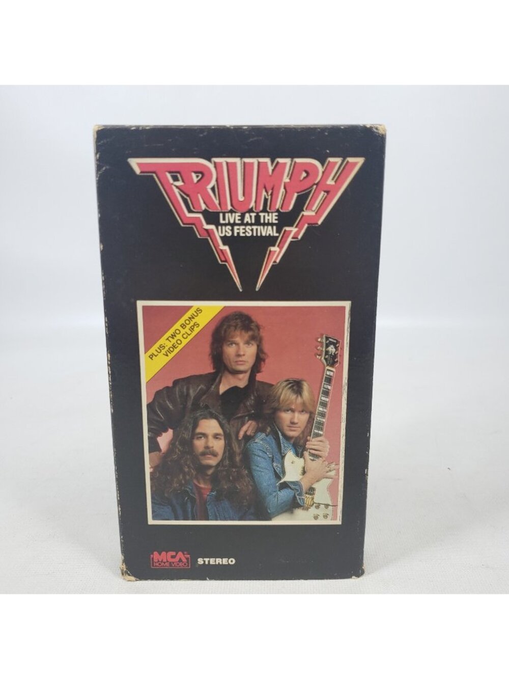 Triumph Live At the US Festival VHS Hi Fi Stereo 1986 MCA Music Video Canada